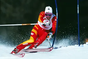 Skiing Prints: Pirmin Zurbriggen - 1987 FIS World Ski Championships