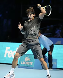 Images Dated 22nd November 2011: Rafael Nadal - 2011 ATP Tour Finals