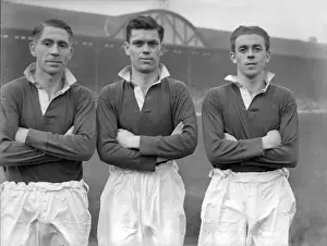 Raymond Goddard, Frederick Davey and John Greenwood - Exeter City