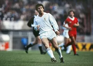 1981 European Cup Final: Liverpool 1 Real Madrid 0 Collection: Real Madrids Juanito - 1981 European Cup Final