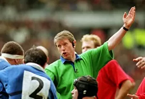 Images Dated 8th June 2012: Referee Jim Fleming - 1999 Five Nations
