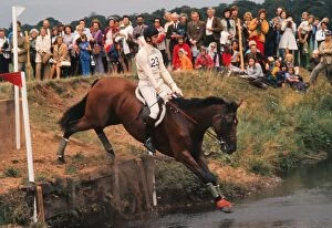 Images Dated 9th January 2012: Richard Meade at the 1974 Badminton Horse Trials