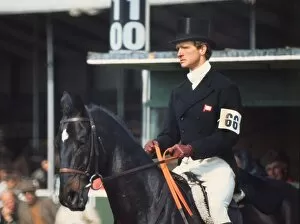 Images Dated 9th January 2012: Richard Meade on Laurieston - 1972 Badminton Horse Trials