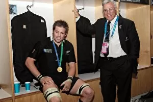 Images Dated 23rd October 2011: Richie McCaw in the changing room after the 2011 World Cup Final