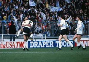 Ricky Villa celebrates his famous goal in the 1981 FA Cup Final