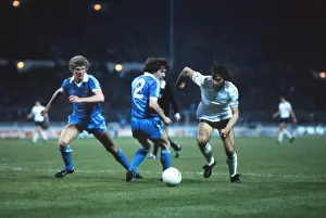 Ricky Villa on the way to scoring his famous FA Cup-winning goal against Manchester City in 1981