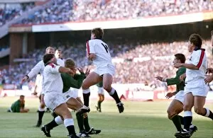 Images Dated 6th June 2012: Rob Andrew scores for England against South Africa in 1994
