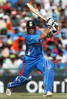 Images Dated 30th March 2011: Sachin Tendulkar at the 2011 World Cup