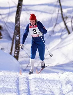 1972 Sapporo Winter Olympics Collection: Sapporo Olympics - Cross Country Skiing