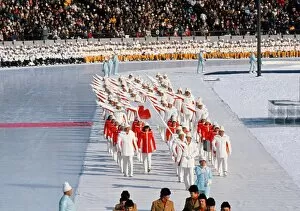 Images Dated 14th November 2013: Sapporo Olympics - Opening Ceremony