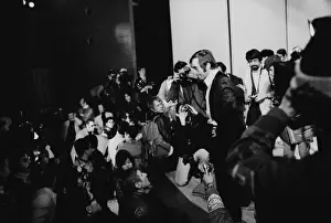 Images Dated 1972: Sapporo Winter Olympics - Karl Schranz Disqualification Press Conference