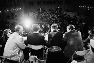 Images Dated 1972: Sapporo Winter Olympics - Karl Schranz Disqualification Press Conference