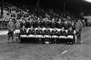 Images Dated 5th September 2014: Scotland team that faced England in the 1982 Five Nations