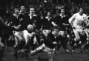 Images Dated 23rd July 2012: Scotlands Alastair Cranston - 1976 Five Nations