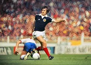 Scotlands Bruce Rioch - 1977 British Home Championship