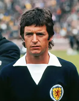 Images Dated 2012 October: Scotlands Willie Morgan - 1974 British Home Championship