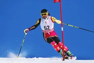 Sean Langmuir - 1992 Albertville Winter Olympics - Mens Slalom
