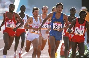 Images Dated 23rd August 2011: Seb Coe & Joaquim Cruz - 1984 800m Olympic Final