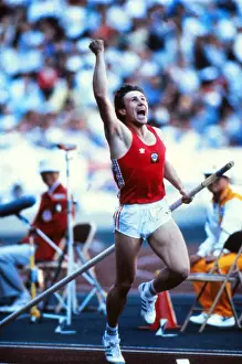 Oly88 Prints: Sergey Bubka - 1988 Seoul Olympics - Mens Pole Vault