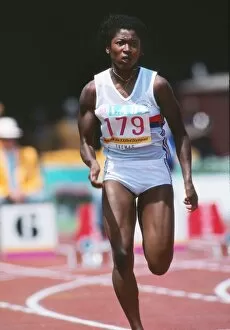 Athletics Collection: Shirley Thomas - 1984 Los Angeles Olympics