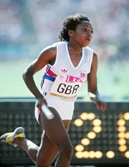 Images Dated 7th April 2011: Simone Jacobs - 1984 Los Angeles Olympics