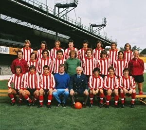 Images Dated 8th October 2010: Southampton Team Group 1973 / 74