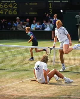 Stefan Edberg wins the 1988 Wimbledon Mens Singles title
