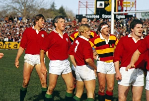 Steve Bainbridge, Eddie Butler, and Peter Winterbottom - 1983 British Lions Tour to New Zealand