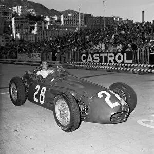 Motorsport Collection: Stirling Moss - winner of the 1960 Monaco Grand Prix +