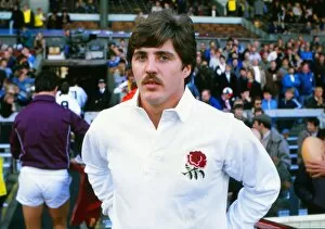 Images Dated 16th November 2012: Stuart Barnes on his debut for England in 1984