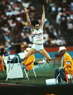 Images Dated 6th April 2011: Susan Hearnshaw - 1984 Los Angeles Olympics