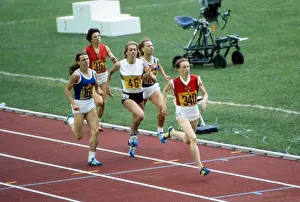 Tatyana Kazankina wins 800m gold at the 1976 Montreal Olympics