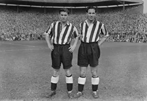 Images Dated 17th April 2013: Ted and George Robledo - Newcastle United