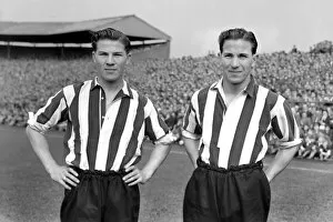 Images Dated 17th April 2013: Ted and George Robledo - Newcastle United