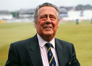 Images Dated 20th October 2010: Trevor Bailey BBC Radio cricket commentator