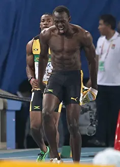Sport Prints: Usain Bolts false-starts in the 100m at the 2011 World Championships
