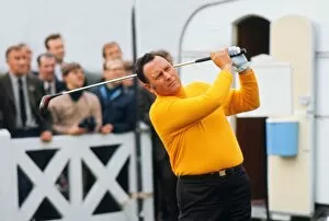 1969 Ryder Cup Collection: The USAs Billy Casper during the 1969 Ryder Cup