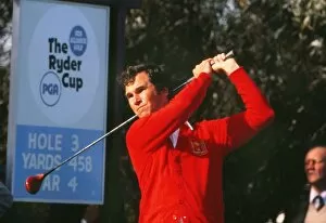 Images Dated 23rd September 2010: USAs Hubert Green at the 1977 Ryder Cup