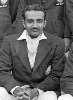 Cricket Collection: Vijay Merchant - 1946 All-India Tour of England