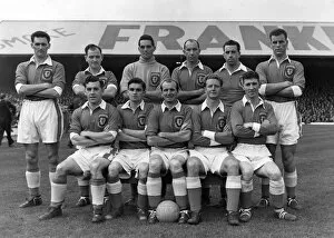 Images Dated 15th January 2014: Wales - 1953 / 54 British Home Championship
