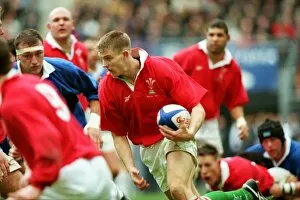 Images Dated 8th June 2012: Wales Dafydd James - 1999 Five Nations
