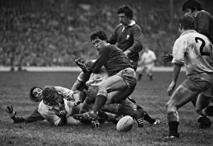 Images Dated 2nd November 2011: Wales Eddie Butler - 1980 Five Nations