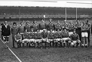 Images Dated 17th January 1976: The Wales team that defeated England in the 1976 Five Nations