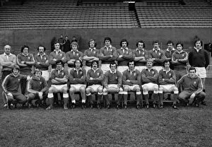 Images Dated 15th March 2013: The Wales team that defeated Ireland in the 1977 Five Nations