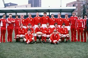 Images Dated 8th November 2013: The Wales team that defeated Ireland in the 1981 Five Nations