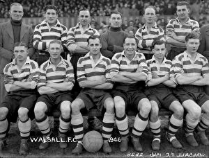 Images Dated 7th April 2009: Walsall F. C. - 1946 / 47