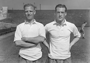 Images Dated 16th April 2013: Walter Crook and Nat Lofthouse - Bolton Wanderers