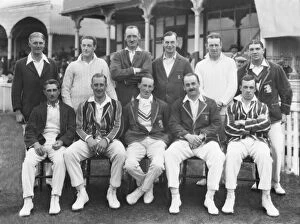 Images Dated 2nd May 2012: Warwickshire C. C. C. - 1925