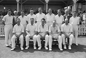 Images Dated 6th July 2011: Warwickshire C. C. C 1952 - T. Pritchards Benefit