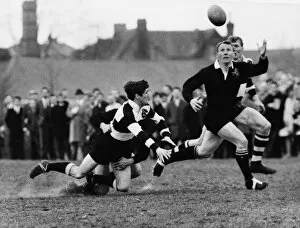 Images Dated 15th February 2011: Wasps Centenary game against the Barbarians in 1967